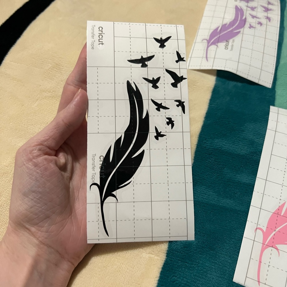 Feather Vinyl Decal ✨